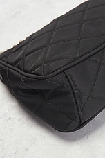 FWRD Renew Prada Tessuto Nylon Crossbody Bag in Black, view 6, click to view large image.