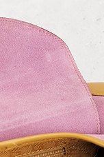 FWRD Renew Gucci Suede Shoulder Bag in Pink, view 7, click to view large image.