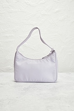 FWRD Renew Prada Re-Edition 2000 Re-Nylon Shoulder Bag in Lavender, view 3, click to view large image.