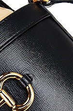 FWRD Renew Gucci Horsebit 1955 Shoulder Bag in Black, view 10, click to view large image.
