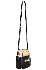 FWRD Renew Gucci Horsebit 1955 Shoulder Bag in Black, view 3, click to view large image.