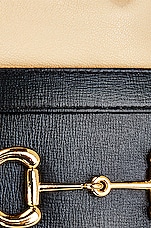 FWRD Renew Gucci Horsebit 1955 Shoulder Bag in Black, view 9, click to view large image.