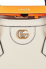 FWRD Renew Gucci Bamboo Diana Tote Bag in Ivory, view 7, click to view large image.