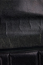 FWRD Renew Chanel Jumbo Mademoiselle Single Flap Shoulder Bag in Black, view 9, click to view large image.