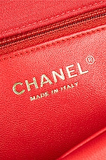 FWRD Renew Chanel Small Diana Chain Flap Bag in Red, view 6, click to view large image.