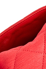 FWRD Renew Chanel Small Diana Chain Flap Bag in Red, view 8, click to view large image.
