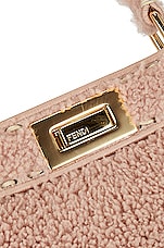 FWRD Renew Fendi Peek-a-boo ISeeU Bag in Pink, view 9, click to view large image.