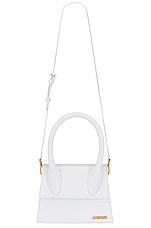 FWRD Renew JACQUEMUS Le Grand Chiquito Bag in White, view 1, click to view large image.