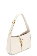 FWRD Renew Saint Laurent Le 5 A 7 Hobo Bag in Crema Soft, view 3, click to view large image.