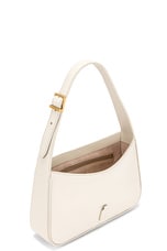 FWRD Renew Saint Laurent Le 5 A 7 Hobo Bag in Crema Soft, view 4, click to view large image.