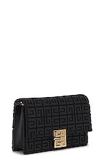 FWRD Renew Givenchy Small 4G Chain Bag in Black, view 4, click to view large image.