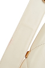 FWRD Renew Valentino Garavani Medium Roman Stud Shoulder Bag in Ivory, view 6, click to view large image.