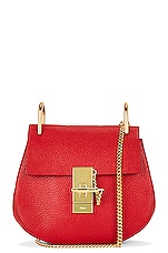 FWRD Renew Chloe Drew Bag in Red, view 1, click to view large image.