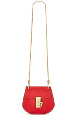 FWRD Renew Chloe Drew Bag in Red, view 5, click to view large image.