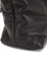 FWRD Renew Saint Laurent Medium Monogramme Puffer Loulou Shoulder Bag in Black, view 9, click to view large image.