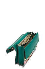 FWRD Renew Gucci Calfskin Dionysus Shoulder Bag in Green, view 4, click to view large image.