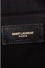 FWRD Renew Saint Laurent Medium Lou Monogramme Bag in Nero, view 6, click to view large image.