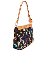 FWRD Renew Louis Vuitton Monogram Pochette Accessoires Bag in Multi Black, view 3, click to view large image.