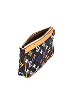 FWRD Renew Louis Vuitton Monogram Pochette Accessoires Bag in Multi Black, view 4, click to view large image.