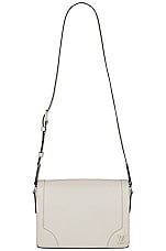 FWRD Renew Louis Vuitton Flap Messenger Guri Bag in Grey, view 1, click to view large image.