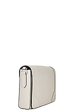 FWRD Renew Louis Vuitton Flap Messenger Guri Bag in Grey, view 4, click to view large image.