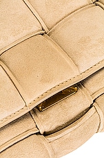 FWRD Renew Bottega Veneta Chain Cassette Bag in Porridge & Gold, view 6, click to view large image.