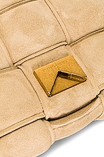 FWRD Renew Bottega Veneta Chain Cassette Bag in Porridge & Gold, view 7, click to view large image.