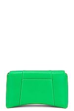 FWRD Renew Balenciaga XS Soft Hourglass Shoulder Bag in Vivid Green, view 2, click to view large image.