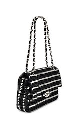 FWRD Renew Chanel 2014 Double Flap Bag in Black, view 3, click to view large image.