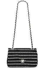 FWRD Renew Chanel 2014 Double Flap Bag in Black, view 6, click to view large image.