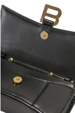 FWRD Renew Balenciaga Hourglass Wallet On Chain Bag in Black, view 6, click to view large image.