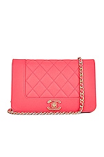FWRD Renew Chanel 2020 Mademoiselle Vintage Wallet on Chain Shoulder Bag in Pink, view 1, click to view large image.