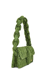 FWRD Renew JACQUEMUS Le Bambidou Bag in Green, view 3, click to view large image.