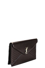 FWRD Renew Saint Laurent Gaby Chain Bag in Nero, view 3, click to view large image.
