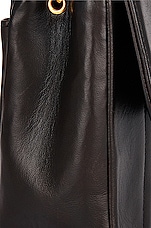 FWRD Renew Chanel Small Mademoiselle Half Flap Shoulder Bag in Black, view 10, click to view large image.