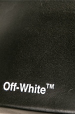 FWRD Renew OFF-WHITE Block Quote Pouch Bag in Black & White, view 6, click to view large image.