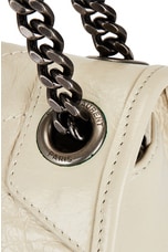 FWRD Renew Saint Laurent Medium Niki Monogramme Chain Bag in Blanc Vintage, view 7, click to view large image.