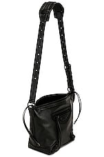 FWRD Renew Balenciaga XS Neo Classic Hobo Bag in Black, view 4, click to view large image.
