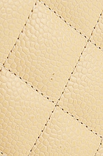 FWRD Renew Chanel Matelasse Caviar Classic Wallet on Chain Shoulder Bag in Cream, view 10, click to view large image.