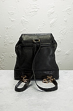 FWRD Renew Chanel Vintage Caviar Triple CC Backpack in Black, view 3, click to view large image.