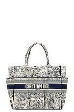 FWRD Renew Dior Floral Book Tote Bag in Multi