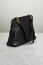 FWRD Renew Chanel Vintage Caviar CC ZipTote Bag in Black, view 4, click to view large image.