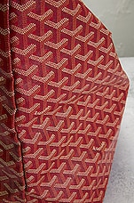 FWRD Renew Goyard Saint Louis GM Tote Bag in Red, view 8, click to view large image.