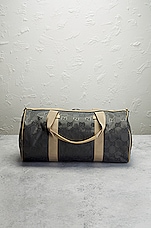FWRD Renew Gucci Off The Grid 2 Way Duffle Bag in Grey, view 3, click to view large image.