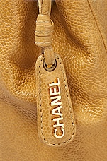 FWRD Renew Chanel Vintage Triple CC Caviar Tote Bag in Beige, view 7, click to view large image.