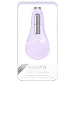 FOREO Bear 2 Eyes &amp; Lips Microcurrent Line Smoothing Device in Lavender, view 2, click to view large image.