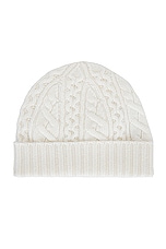 Gabriela Hearst Newman Hat in Ivory, view 2, click to view large image.