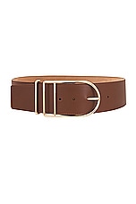 Gabriela Hearst Ulster Belt in Cognac, view 1, click to view large image.
