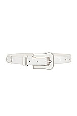 Gabriela Hearst Austine Belt in Ivory, view 1, click to view large image.