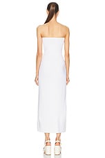 Gabriela Hearst Calderon Dress in Ivory, view 3, click to view large image.
